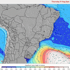 Leia mais sobre o artigo Swell de Sul virando até Leste